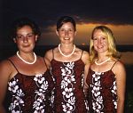 Canadian women take in the Hawaiian sunset