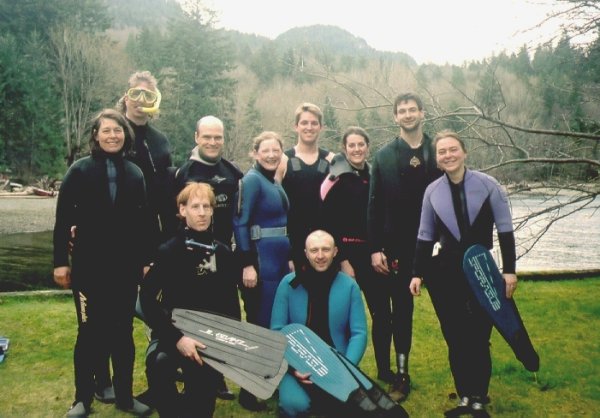 Group photo at Porteau Cove